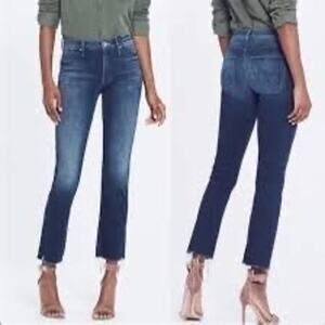 Mother Jeans The Ankle Rascal Snippet in Here Kitty Kitty Wash Womens Size 25